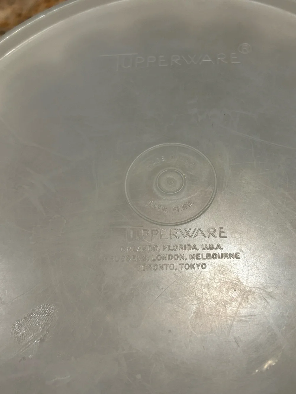 Tupperware Jel-N- Serve Set Mold 616-2/Seal Lid 229-17 /Insert 633-4 Made in USA